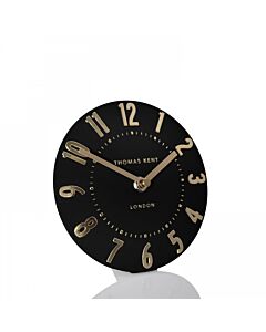 Thomas Kent Mulberry Noir Small Mantel Clock